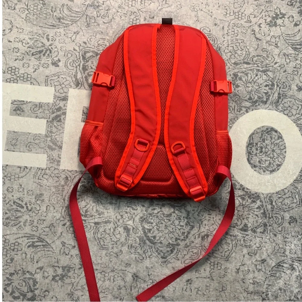 Supreme Backpack FW22 Red Cordura Nylon Bag Logo Webbing Streetwear